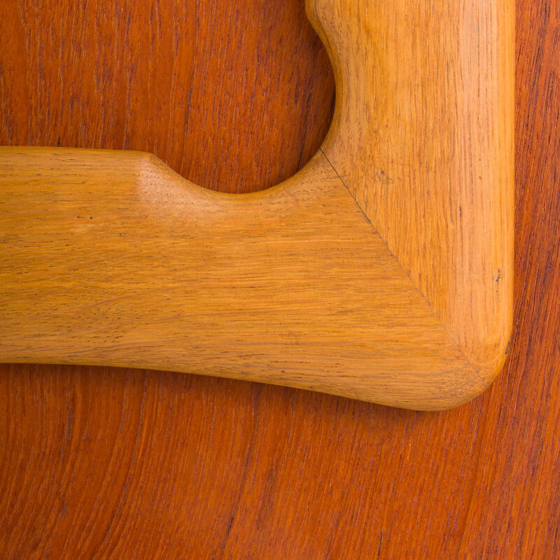 2-level sideboard in teak and oak by Skovby