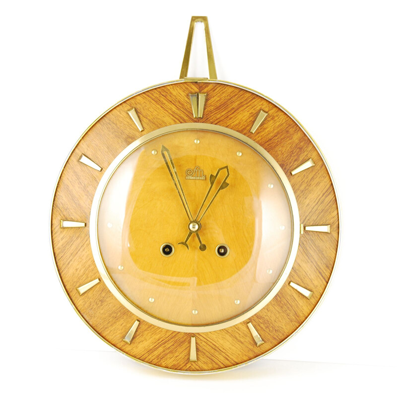 Horloge vintage mécanique par VEB Feinmechanik Sonneberg 112613, Allemagne, années 1950