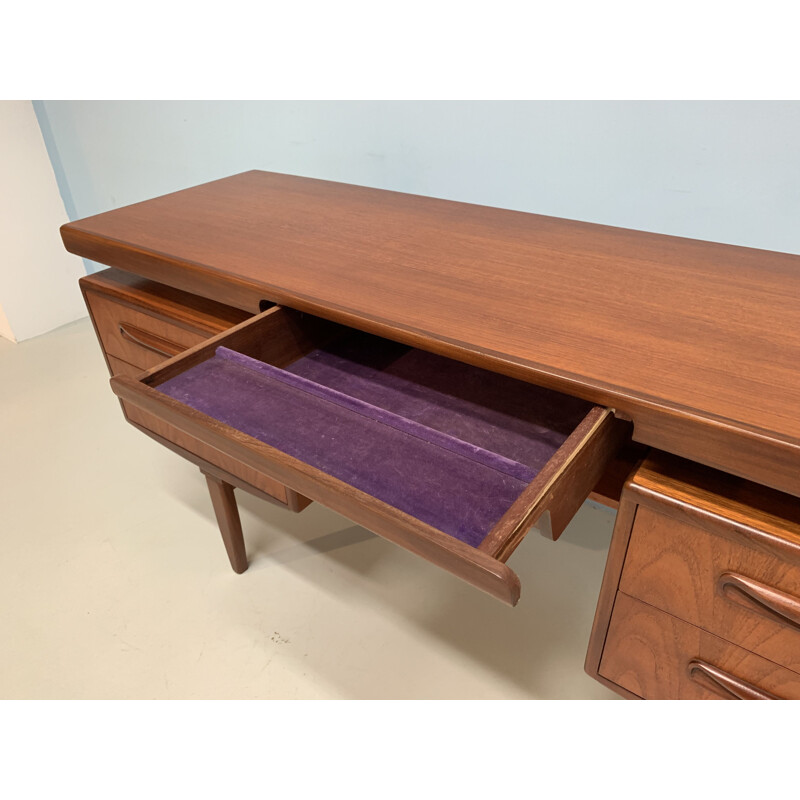 Vintage desk G-Plan in teak Fresco by V.Wilkins 1960s