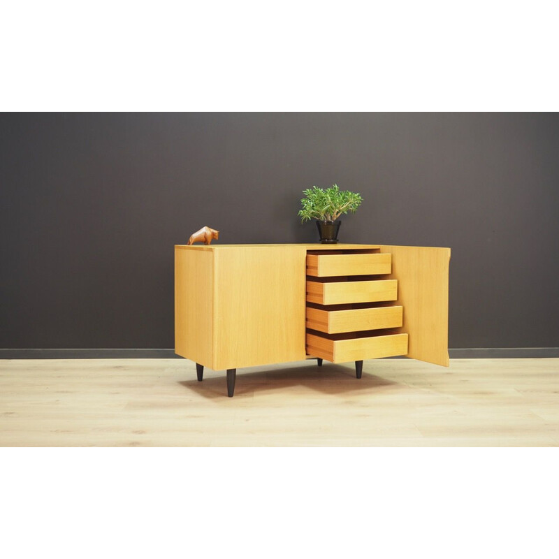 Vintage danish ash sideboard 1970