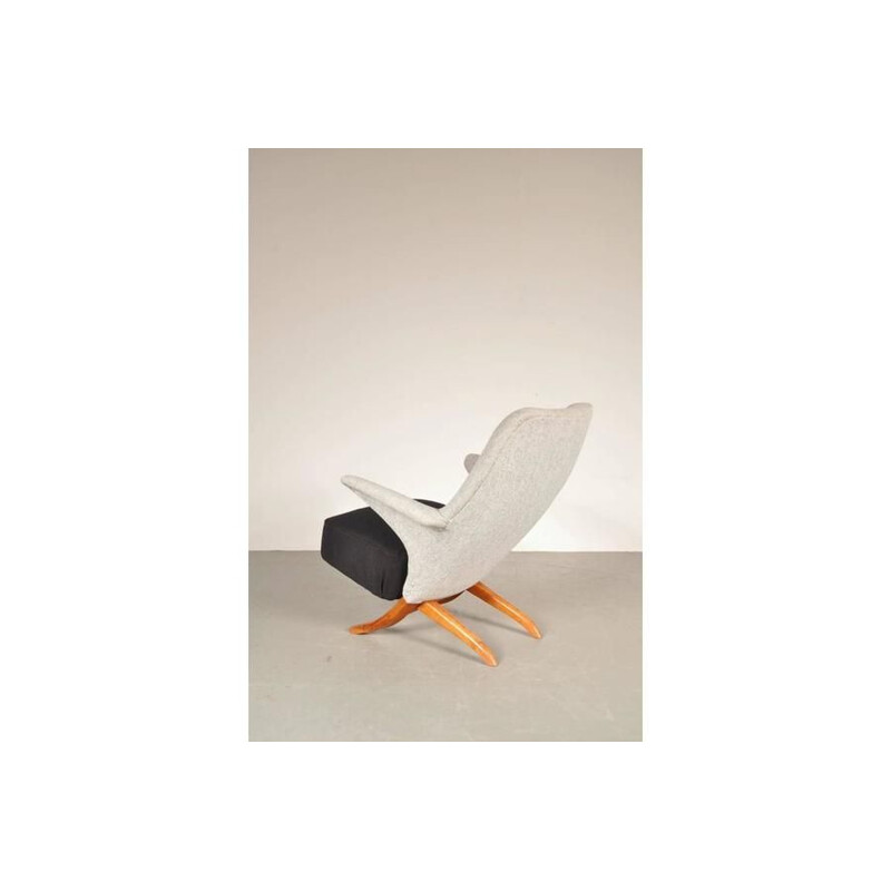 Fauteuil vintage Pingouin, Theo Ruth pour Artifort, 1957