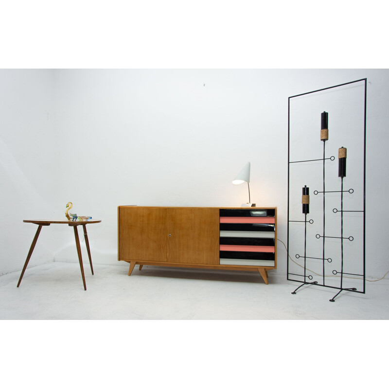 Vintage sideboard U-460 by Jiří Jiroutek for Interiér Praha, 1960s