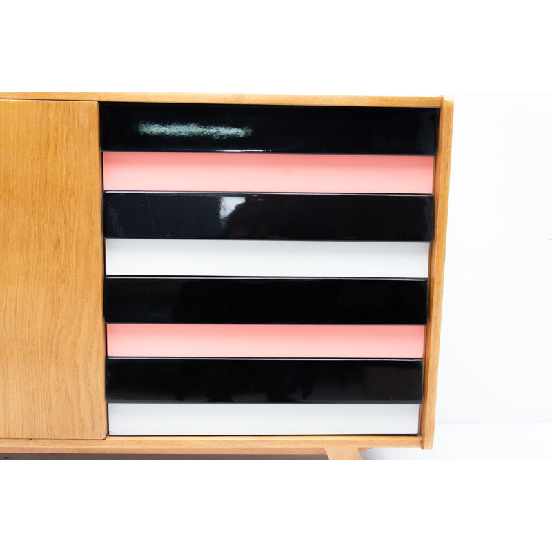 Vintage sideboard U-460 by Jiří Jiroutek for Interiér Praha, 1960s