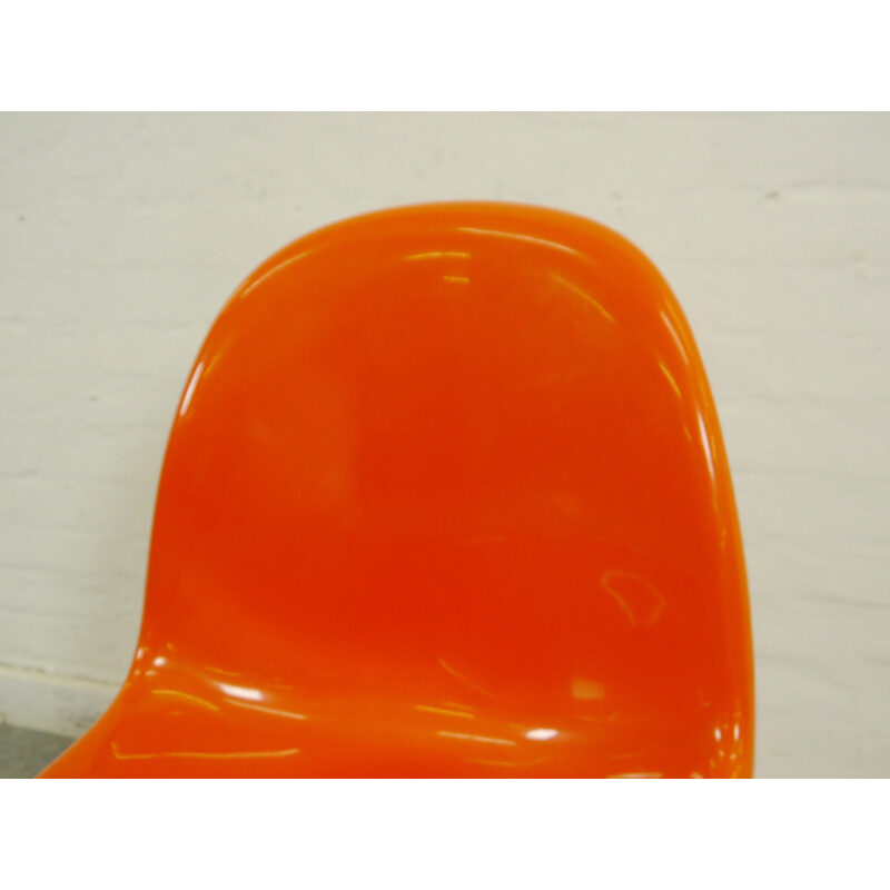 Orange Panton chair, Verner PANTON - 1970s