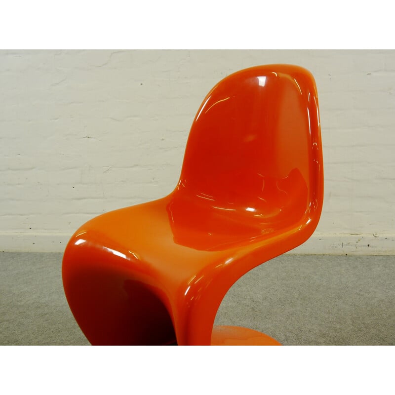 Chaise Panton orange, Verner PANTON - 1970