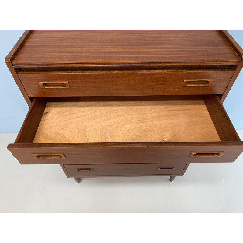 Vintage chest of drawers in teakwood 1960