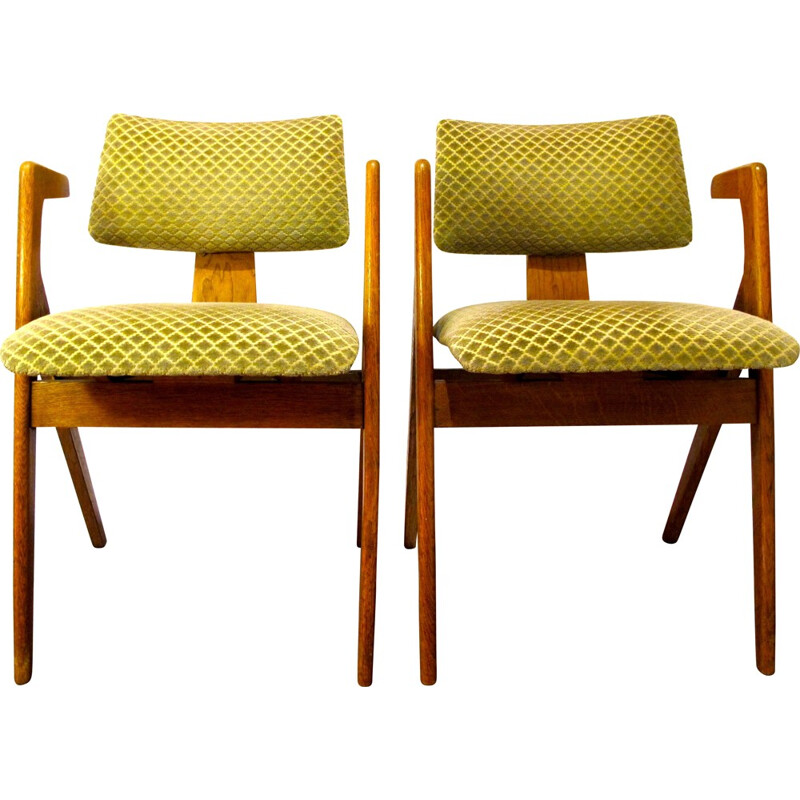 Pair of Bridge armchairs, Robin DAY - 1950s