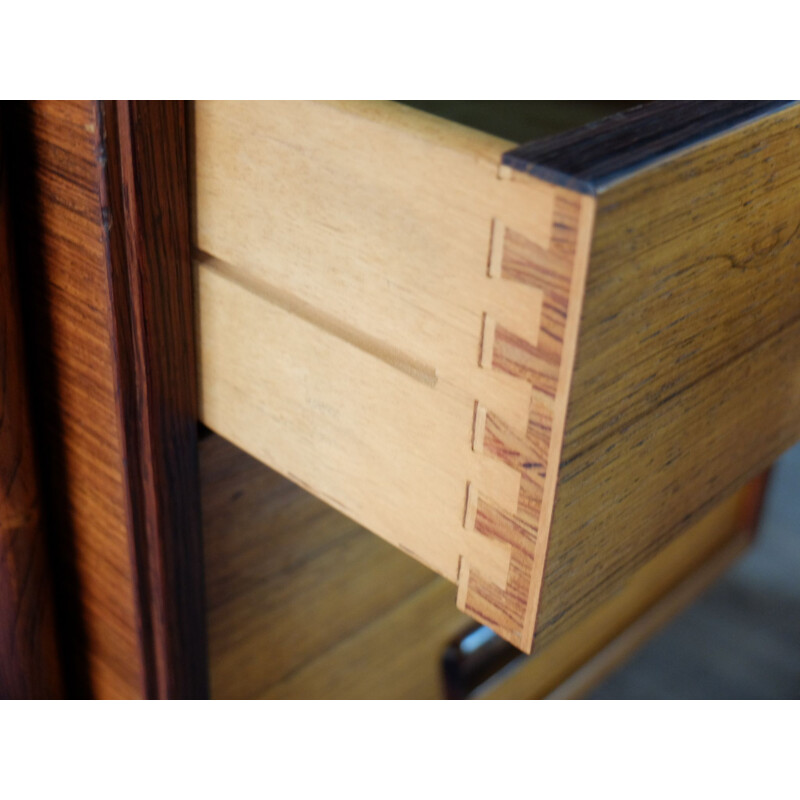 Armchair and desk in rosewood by Kurt Olsen, model 223