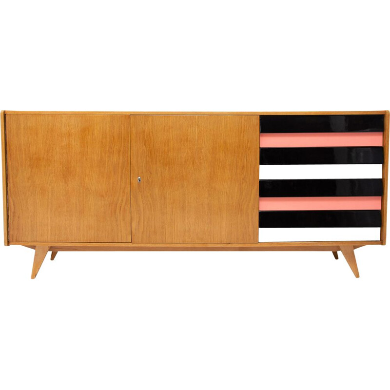 Vintage sideboard U-460 by Jiří Jiroutek for Interiér Praha, 1960s