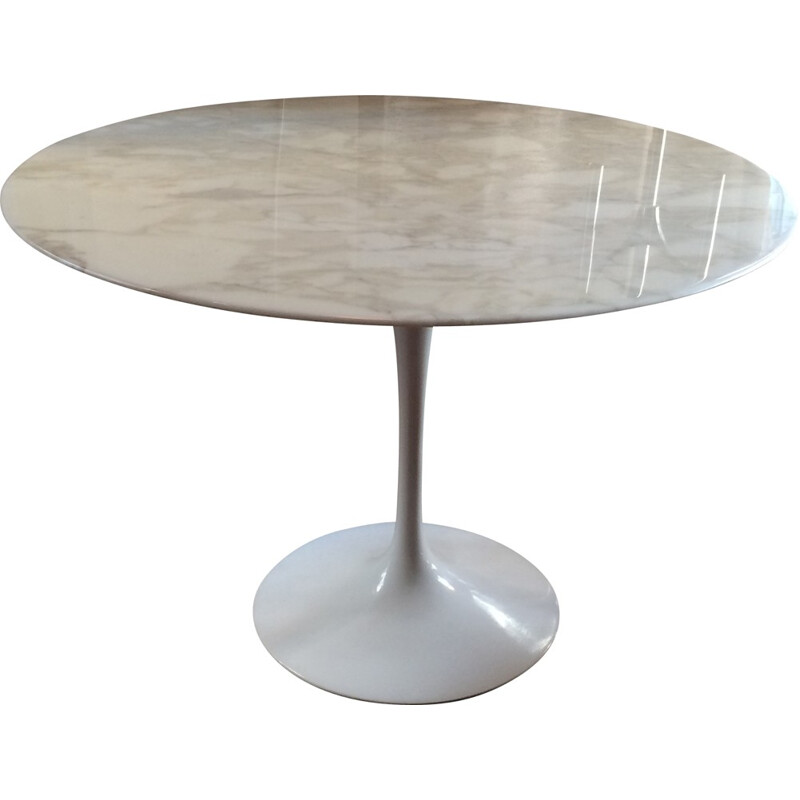 Knoll dining table in marble, Eero SAARINEN - 1990s