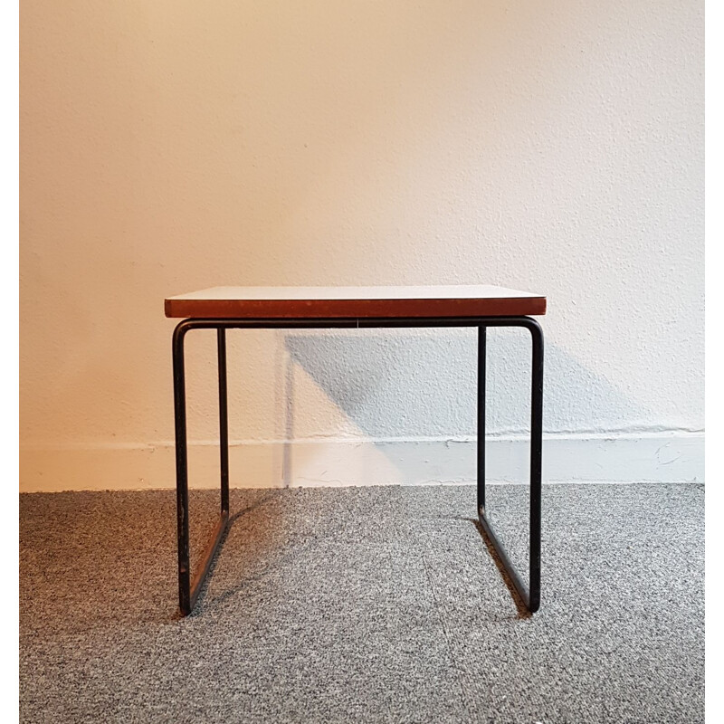 Vintage side table by Pierre Guariche for Steiner 