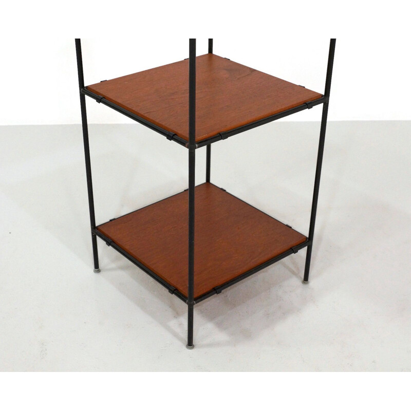 Vintage Abstracta shelving system by Poul Cadovius in teak and metal