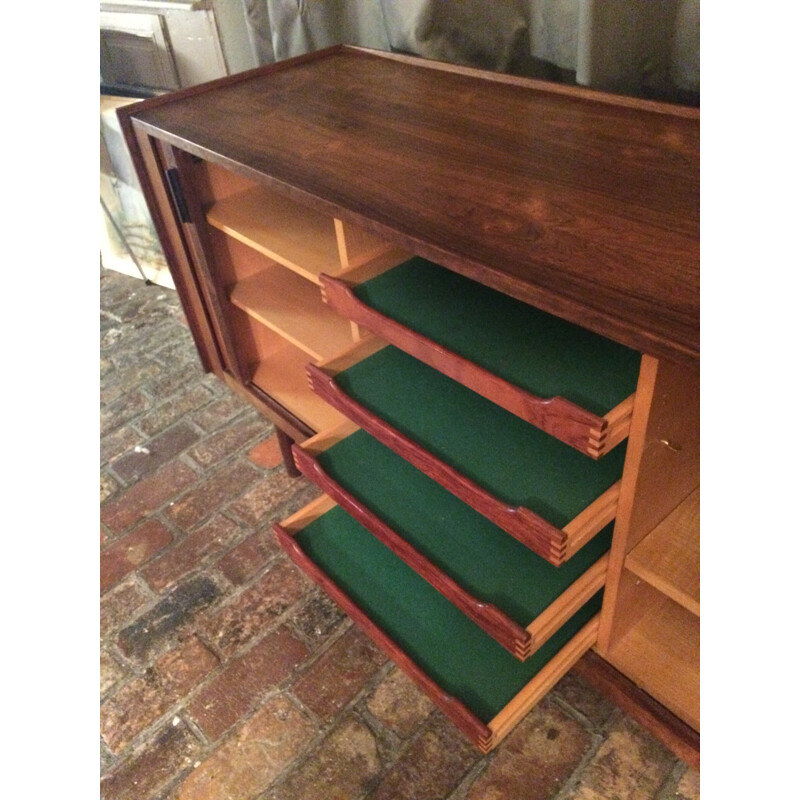 Scandinavian rosewood sideboard, Ib KOFOD-LARSEN - 1960s