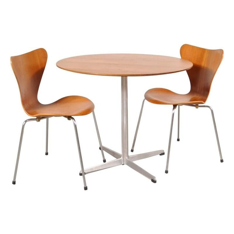 Vintage dining set by Arne Jacobsen by Fritz Hansen