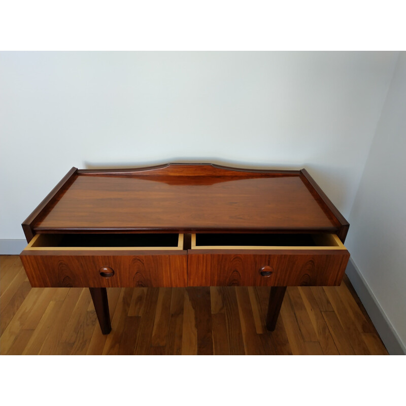 Vintage dressing table Scandinavian in rosewood