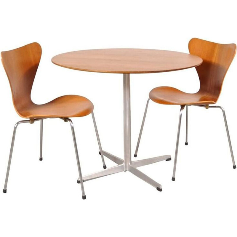 Vintage dining set by Arne Jacobsen by Fritz Hansen