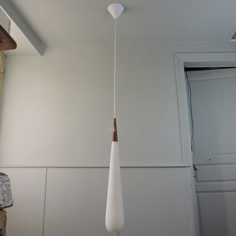 Vintage hanging lamp Uno&Osten Kristiansson Sweden 60s