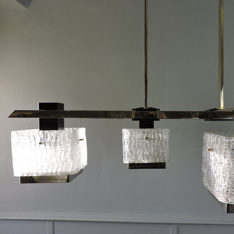 Vintage Chandelier Maison Arlus France 1950s