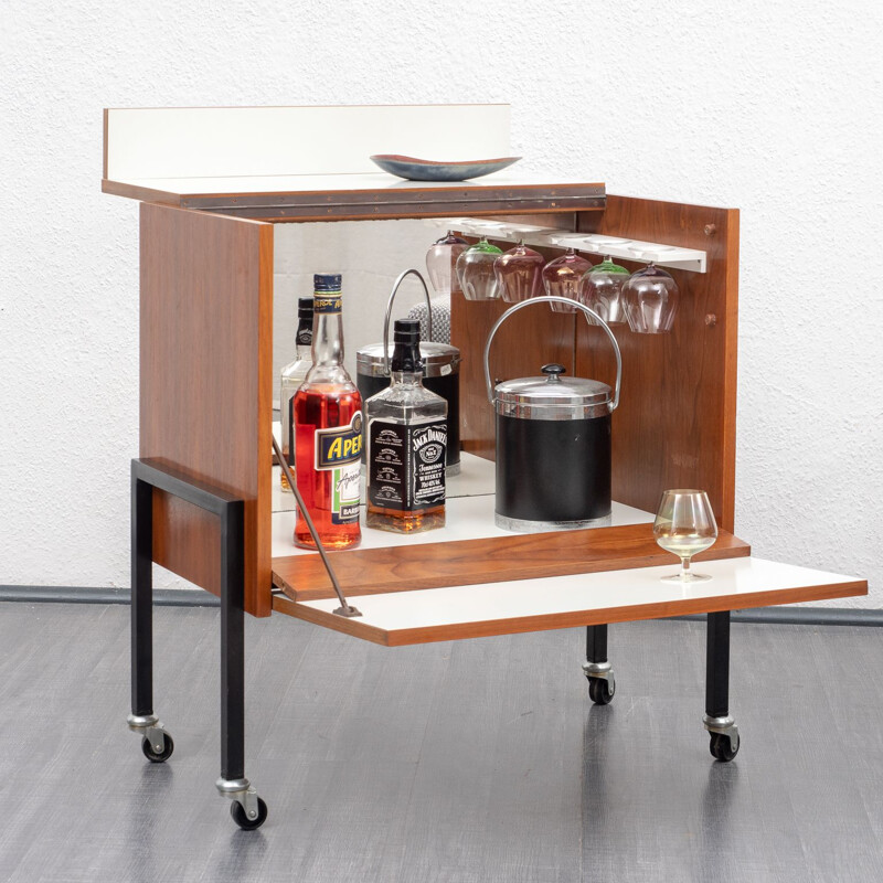 Vintage bar in teak 1960s