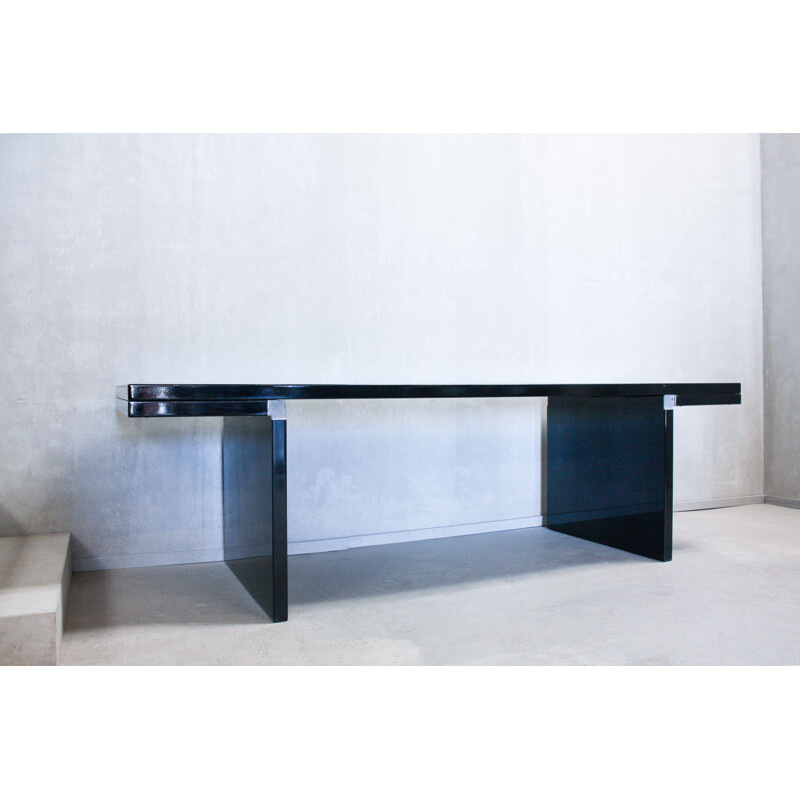 Black Orseolo Dining Table by Carlo Scarpa for Cassina, 1970
