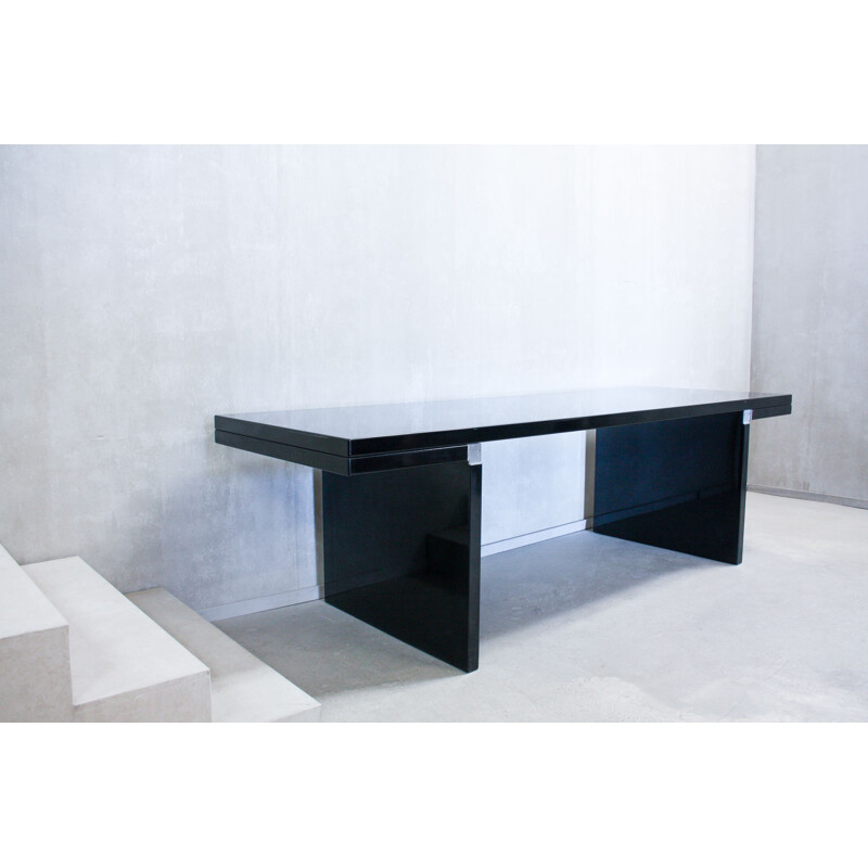 Black Orseolo Dining Table by Carlo Scarpa for Cassina, 1970