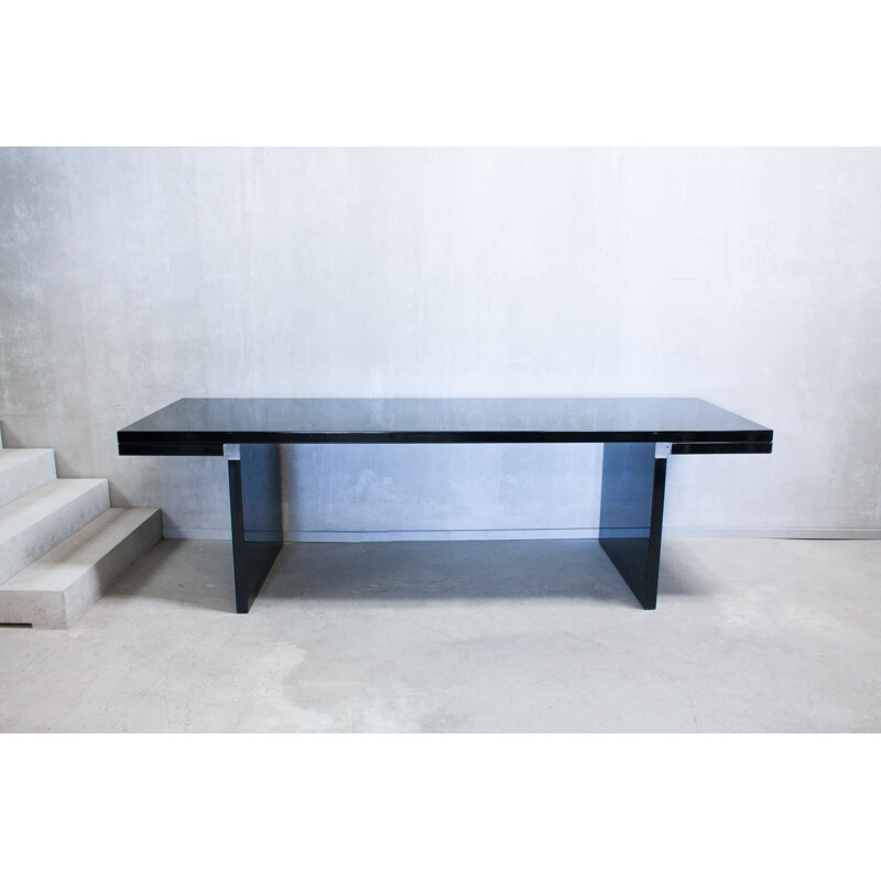 Black Orseolo Dining Table by Carlo Scarpa for Cassina, 1970
