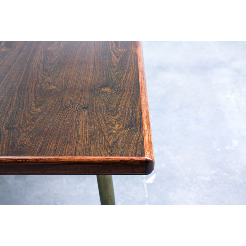 Vintage Italian Rosewood Dining Table, 1950