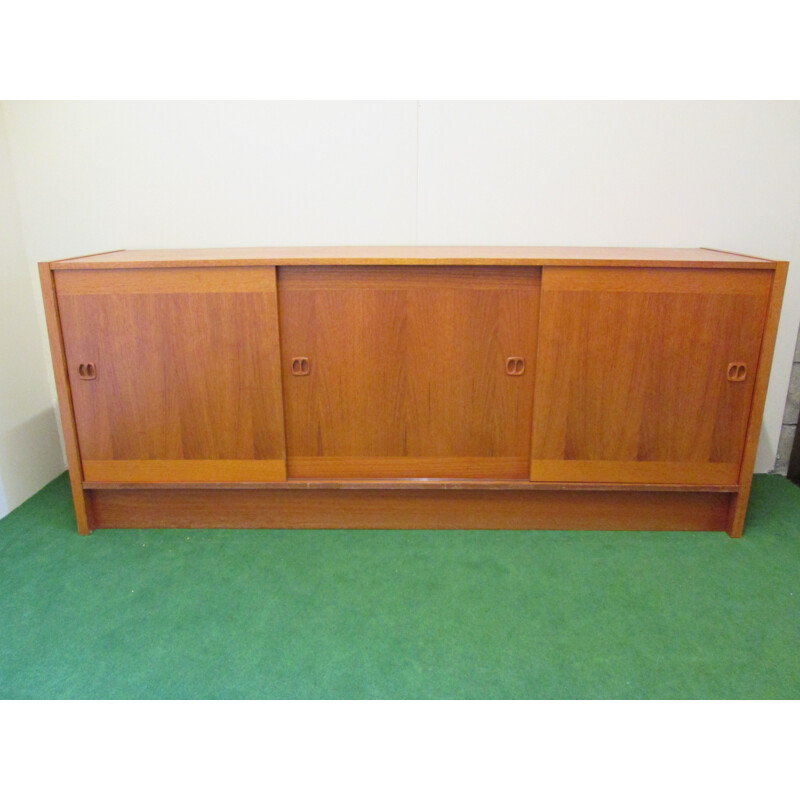 Vintage sideboard in teak and oakwood 1970