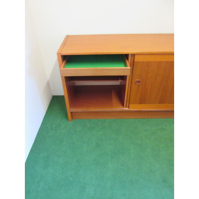 Vintage sideboard in teak and oakwood 1970