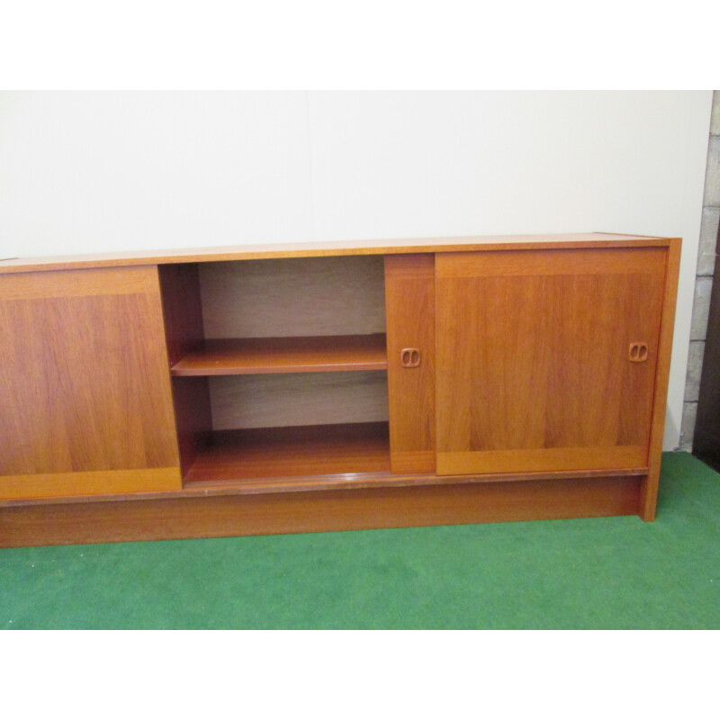 Vintage sideboard in teak and oakwood 1970