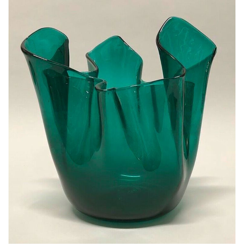 Vintage italian vase in Murano glass 1950