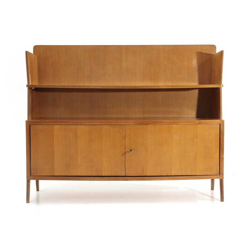 Vintage italian sideboard with shelf 1950