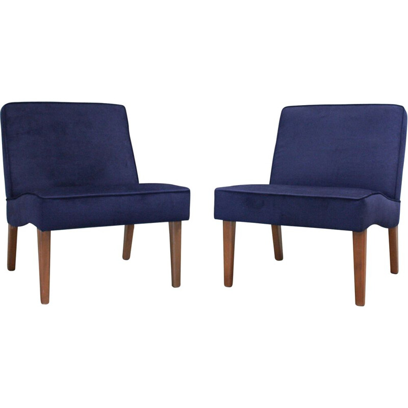 2 vintage English armchairs,1960