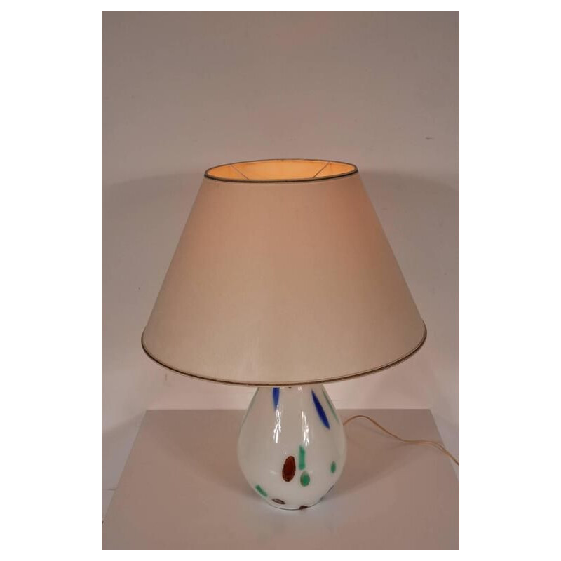Vintage table lamp in Murano Glass by Dino Martens and Aureliano Toso,1960