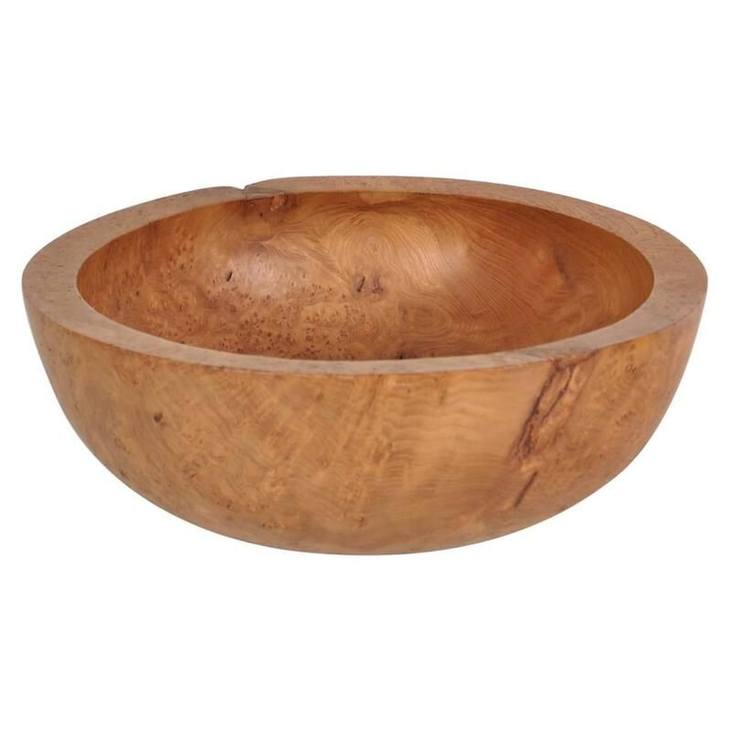 Vintage wooden bowl by Anthony Bryant, UK 2000
