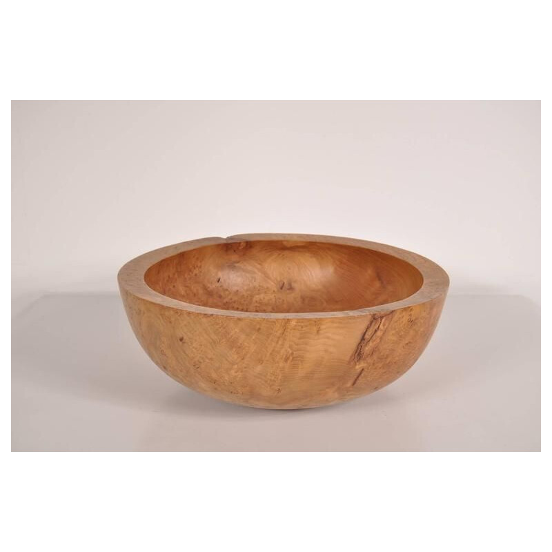 Vintage wooden bowl by Anthony Bryant, UK 2000