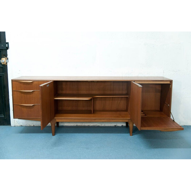 Vintage long sideboard for McIntosh by Tom Robertson,1960