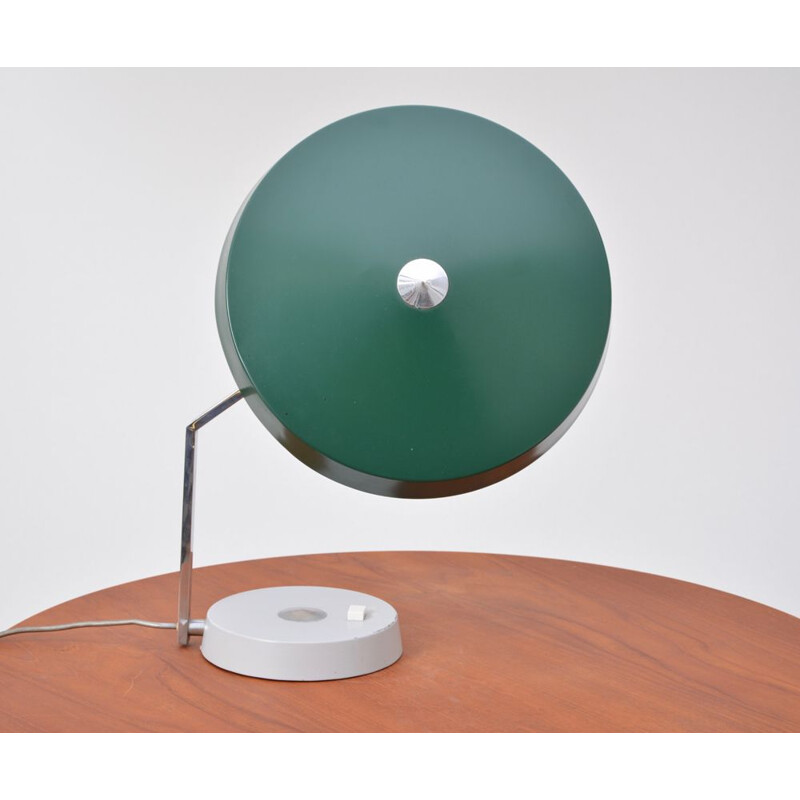 Vintage desk lamp with flexible shade