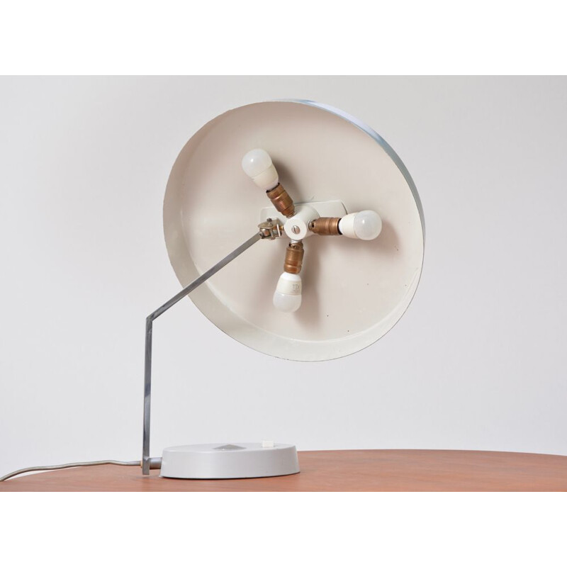 Vintage desk lamp with flexible shade