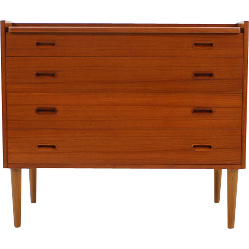 Vintage Danish chest of drawers in teak,1960