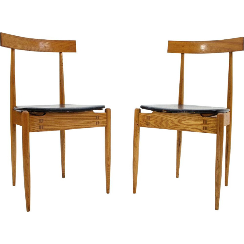 Paar Vintage Alan Fuchs ULUV Stühle