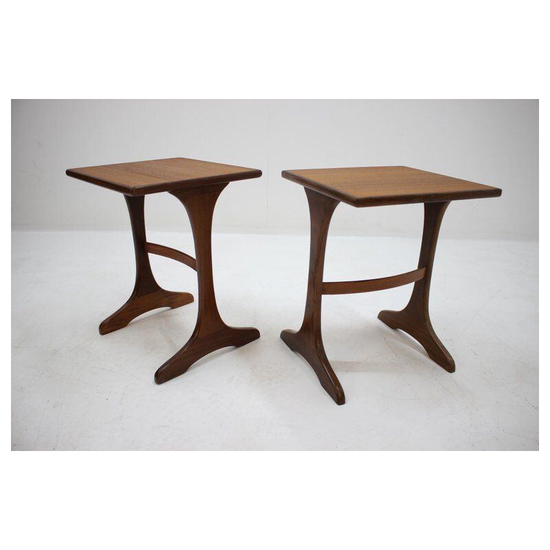 Pair of tables G-Plan Victor Wilkins Denmark