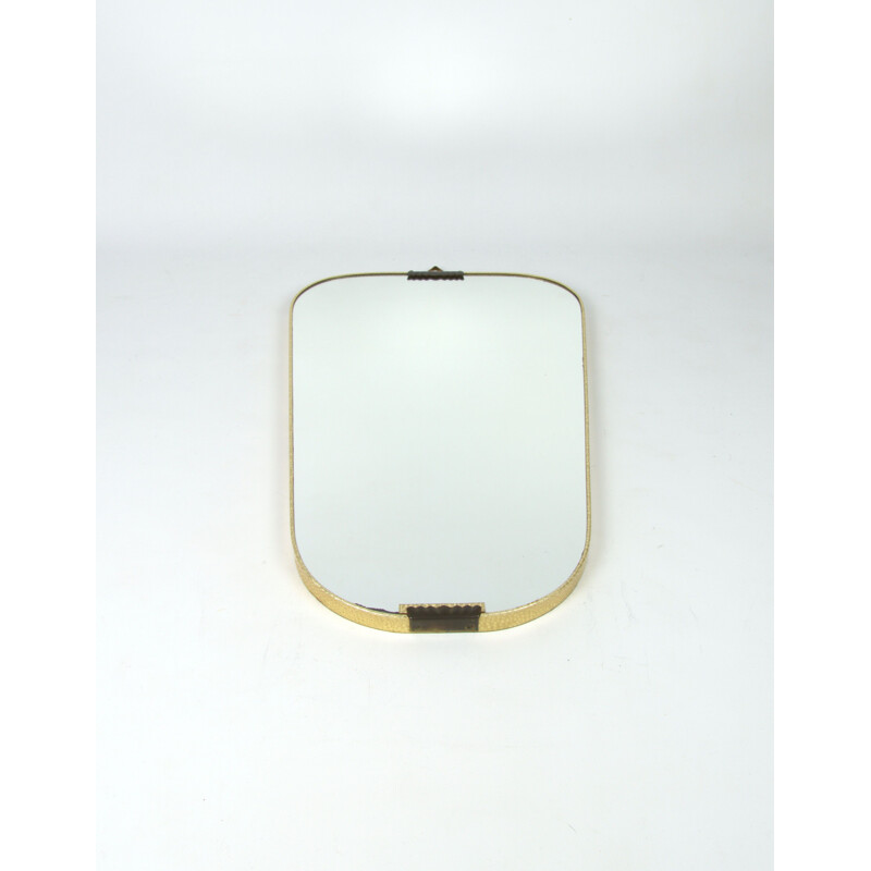 Vintage Mirror in a golden frame, 1970s