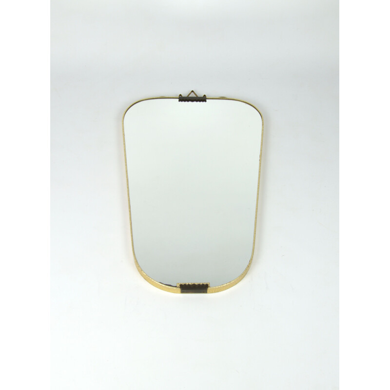 Vintage Mirror in a golden frame, 1970s