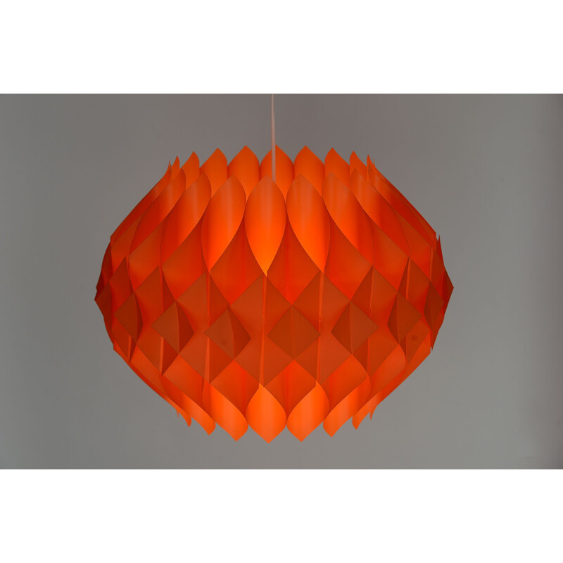 Vintage Scandinavian pendant light "Butterfly" model by Lars Schiøler for Hoyrup Light,1968