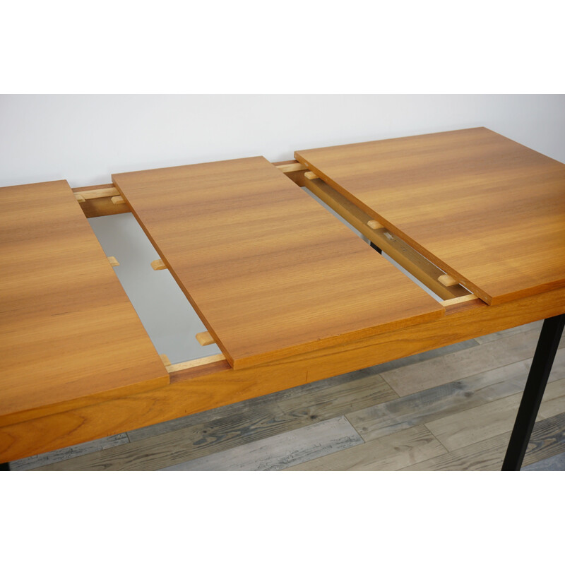 Vintage rectangular dining table table from the 50s