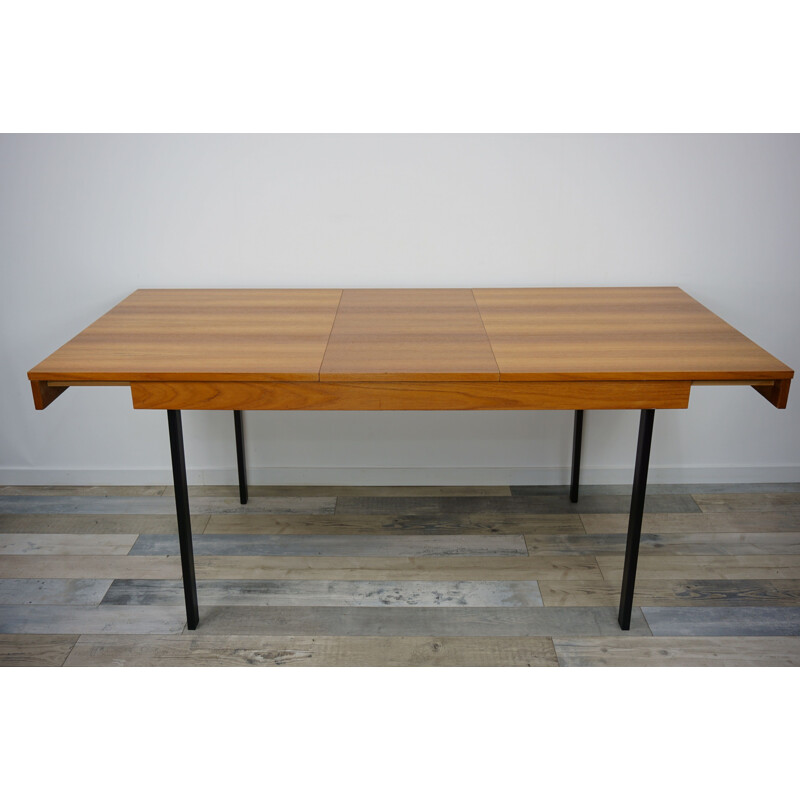 Vintage rectangular dining table table from the 50s