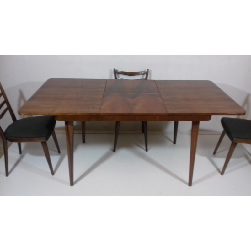 Vintage dining set by Jindřich Halabala