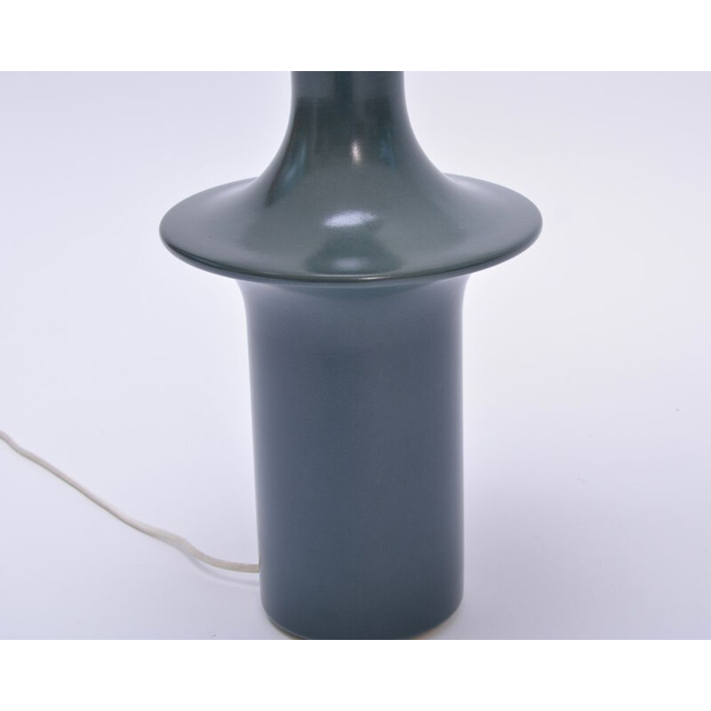 Lampe vintage de table en céramique danoise par Hasle