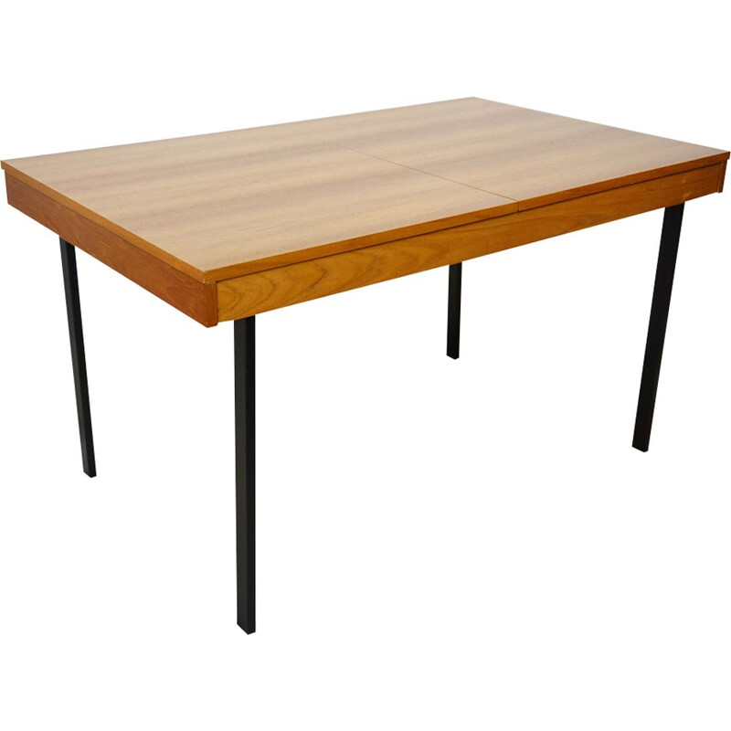 Vintage rectangular dining table table from the 50s